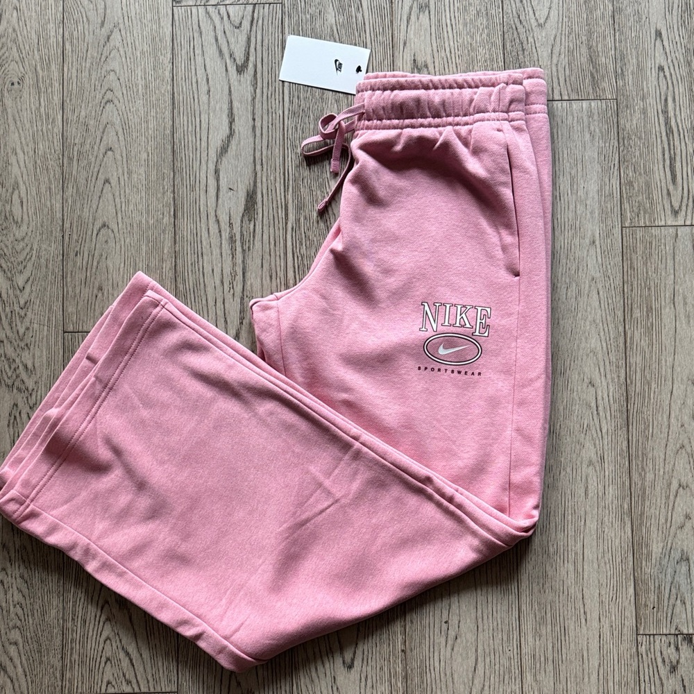 Nike Women's Pink Wide Leg Pants